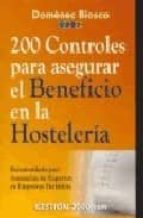 200 Controles Para Asegurar El Beneficio En La Hosteleria