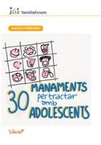 30 Manaments Per Tractar Amb Adolescents PDF