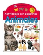 Actividades Con Pegatinas: Animales