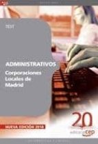 Administrativos Corporaciones Locales De Madrid: Test