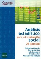 Analisis Estadistico Para La Investigacion Social