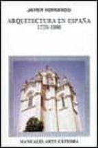 Arquitectura En España: 1770-1900 PDF