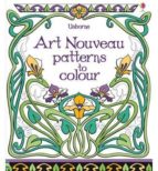 Art Nouveau Patterns To Colour