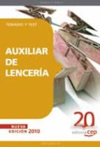 Auxiliar De Lenceria: Temario Y Test PDF