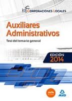 Auxiliares Administrativos De Corporaciones Locales. Test Del Tem Ario General