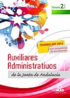Auxiliares Administrativos De La Junta De Andalucia.temario Volumen Ii PDF