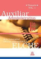 Auxiliares Administrativos De La Universidad Miguel Hernandez. Te Mario PDF