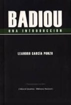 Badiou, Una Introduccion