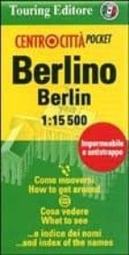 Berlin Centrocitta, Plano Callejero De Bolsillo Plastificado
