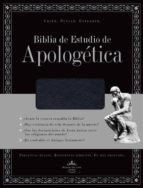 Biblia De Estudio De Apologetica, Piel Fabricada, Con Indice