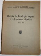 Boletín De Patología Vegetal Y Entomología Agrícola