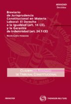 Breviario De Jurisprudencia Constitucional En Materia Laboral PDF