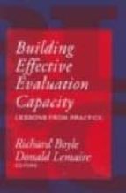 Building Effective Evaluation Capacity: Lessons From Practice