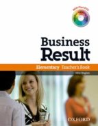 Business Result Elementary: Teacher S Book And Dvd Pack