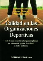 Calidad En Las Organizaciones Deportivas PDF