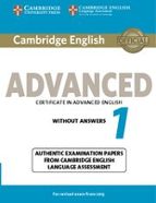 Cambridge English Advanced 1 For Revised Exam From 2015 Student S Book Without Answers PDF