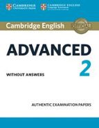 Cambridge English: Advanced 2 Student S Book Without Answers