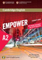 Cambridge English Empower For Spanish Speakers A2 Student S Book With Online Assessment And Practice And Online Workbook