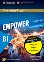 Cambridge English Empower For Spanish Speakers B1 Student S Book With Online Assessment And Practice And Workbook PDF