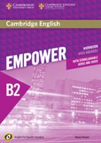 Cambridge English Empower For Spanish Speakers B2 Workbook With Answers, With Downloadable Audio And Video