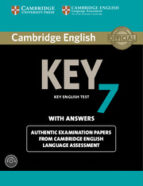 Cambridge English Key 7 Student S Book Pack