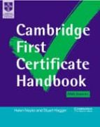 Cambridge First Certificate Handbook: Self - Study Pack PDF