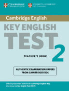 Cambridge Ket 2. Teacher S Book Examination Papers