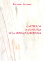 Capitulos De Historia De La Lengua Literaria