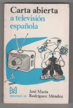 Carta Abierta A Televisión Española