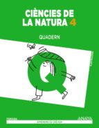 Ciències De La Natura 4º Educacion Primaria Quadern.