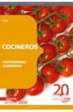 Cocineros De Instituciones Sanitarias. Test PDF