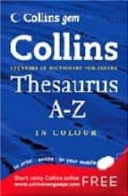 Collins Thesaurus A-z