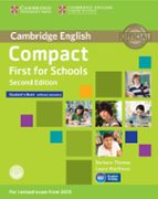 Compact First For Schools Second Edition Student S Book Without Answers With Cd-rom