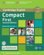 Compact First Student S Book With Answers, Cd-rom & Testbank