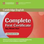 Complete First Certificate: Class Audio Cds PDF