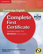 Complete First Certificate: Workbook With Audio Cd