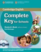 Complete Key For Schools: Student S Book Without Answers With Cd- Rom