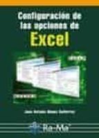 Configuracion De Las Opciones De Excel PDF
