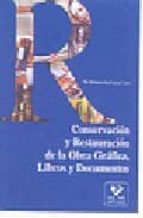 Conservacion Y Resatauracion De La Obra Grafica, Libros Y Documen Tos PDF