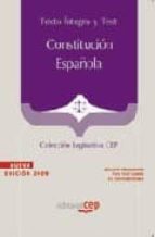 Constitucion Española.texto Integro Y Test. Coleccion Legislativa Cep