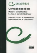 Contabilidad Local: Modelos Simplificado Y Basico De Contabilidad Local