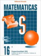 Cuaderno Matematicas Nº 16 - Proporcionalidad PDF