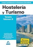 Cuerpo De Profesores De Enseñanza Secundaria Hosteleria Y Turismo :temario