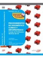 Cuerpo De Profesores Tecnicos De F.p. Procedimientos De Diagnosti Co Y Ortoprotesico: Temario