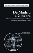 De Madrid A Ginebra: El Feminismo Español Y El Vii Congreso De La Alianza Internacional Para El Sufragio De La Mujer
