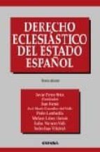 Derecho Eclesiastico Del Estado Español