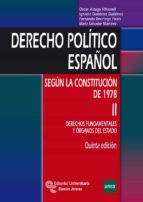 Derecho Politico Español Volumen Ii