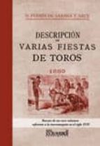 Descripcion De Varias Fiestas De Toros PDF