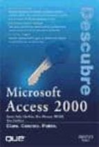 Descubre Microsoft Access 2000