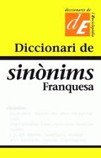 Diccionari De Sinonims Franquesa